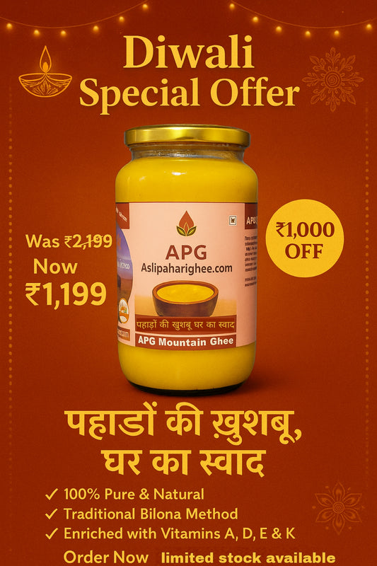 APG Mountain Ghee 1Litre